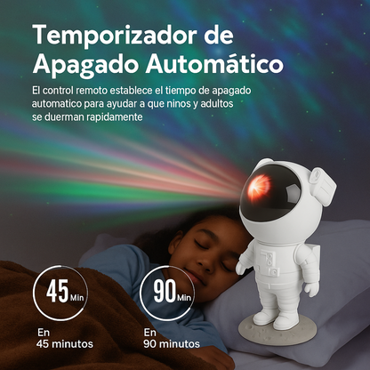 Astronauta Proyector de Galaxia