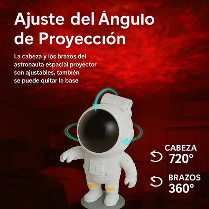 Astronauta Proyector de Galaxia